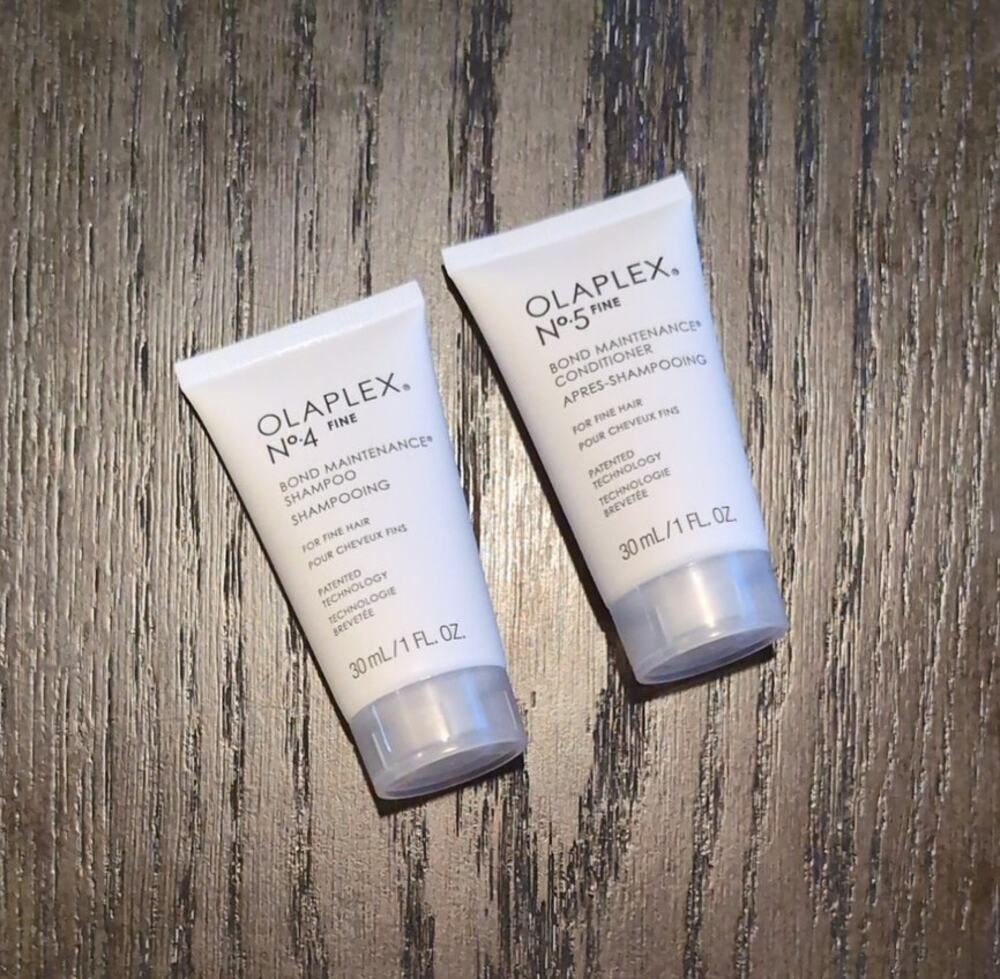 NEW Olaplex No.4 & No.5 Fine Bond Maintenance Strengthening Shampoo Conditioner